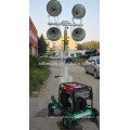 Torres de luz de mastro verticais LED para iluminação móvel industrial (FZM-1000B)